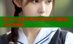 糖心vlog柚子教你轻松制作高颜值生活记录视频