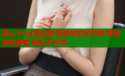 糖心Vlog黄化版 释放你的多巴胺 极致视听盛宴 精彩不打烊