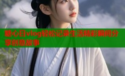 糖心日vlog轻松记录生活精彩瞬间分享创意故事