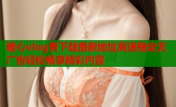 糖心vlog黄下载最新地址高速稳定无广告轻松畅享精彩内容