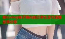 糖心vlog柚子猫内的日常生活与温馨故事分享