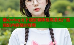 糖心vlog污下载安装体验高清无广告精彩内容随时观看