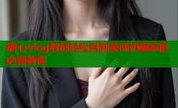 糖心vlog教你轻松自制美味奶酪家庭必备教程