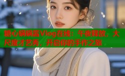 糖心锅锅酱Vlog在线：午夜释放，大尺度才艺秀，开启你的手作之旅