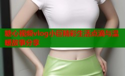 糖心视频vlog小巨精彩生活点滴与温暖故事分享
