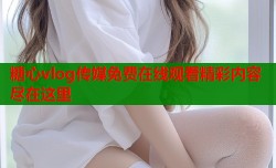糖心vlog传媒免费在线观看精彩内容尽在这里
