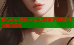 糖心vlog创意cosplay变装记录精彩生活瞬间分享