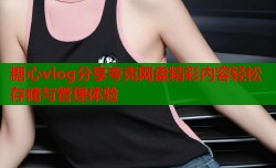 糖心vlog分享夸克网盘精彩内容轻松存储与管理体验