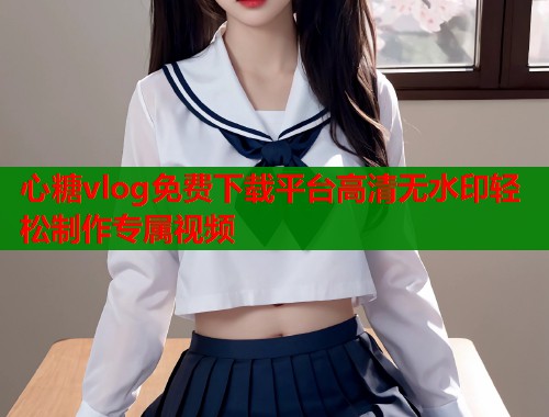 心糖vlog免费下载平台高清无水印轻松制作专属视频  第1张