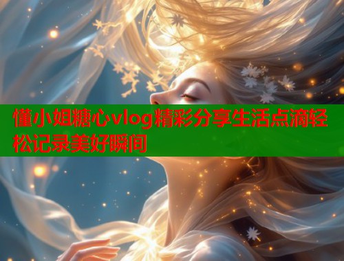 懂小姐糖心vlog精彩分享生活点滴轻松记录美好瞬间  第1张