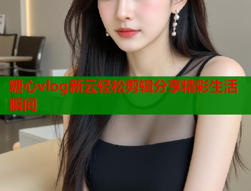 糖心vlog新云轻松剪辑分享精彩生活瞬间  第1张