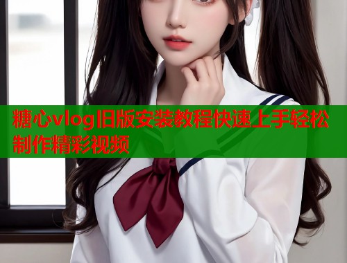 糖心vlog旧版安装教程快速上手轻松制作精彩视频  第2张