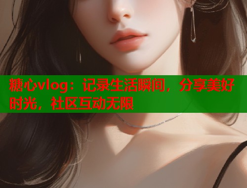 糖心vlog：记录生活瞬间，分享美好时光，社区互动无限  第1张