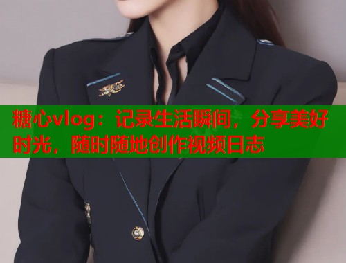 糖心vlog：记录生活瞬间，分享美好时光，随时随地创作视频日志  第1张