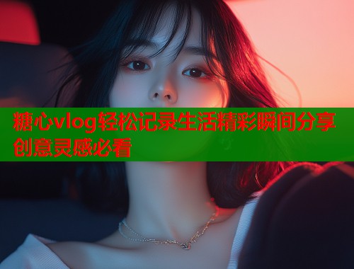 糖心vlog轻松记录生活精彩瞬间分享创意灵感必看  第2张