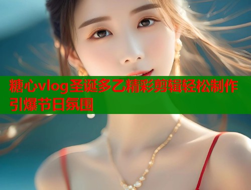 糖心vlog圣诞多乙精彩剪辑轻松制作引爆节日氛围  第1张