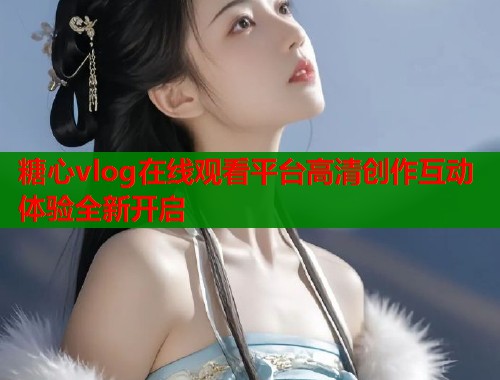 糖心vlog在线观看平台高清创作互动体验全新开启  第1张