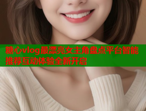 糖心vlog最漂亮女主角盘点平台智能推荐互动体验全新开启  第1张