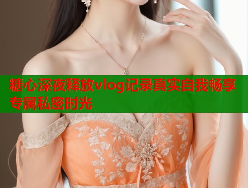 糖心深夜释放vlog记录真实自我畅享专属私密时光  第2张