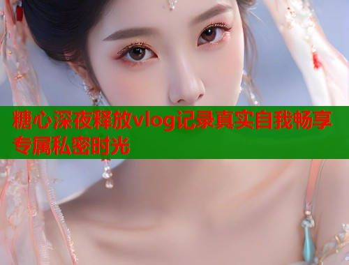 糖心深夜释放vlog记录真实自我畅享专属私密时光  第1张