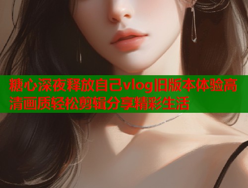 糖心深夜释放自己vlog旧版本体验高清画质轻松剪辑分享精彩生活  第1张