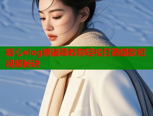 糖心vlog糖诸葛教你轻松打造爆款短视频秘诀  第2张