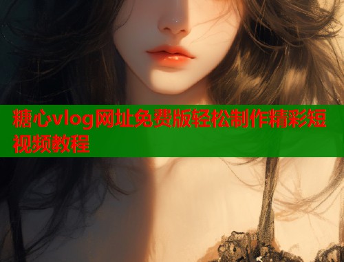 糖心vlog网址免费版轻松制作精彩短视频教程  第1张
