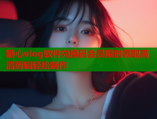 糖心vlog软件兑换码会员限时领取高清剪辑轻松制作  第1张