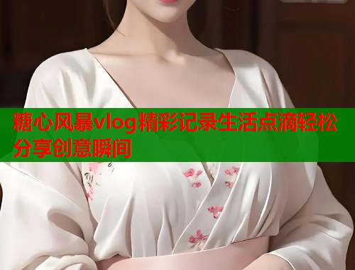 糖心风暴vlog精彩记录生活点滴轻松分享创意瞬间  第1张