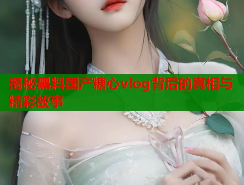 揭秘黑料国产糖心vlog背后的真相与精彩故事  第1张