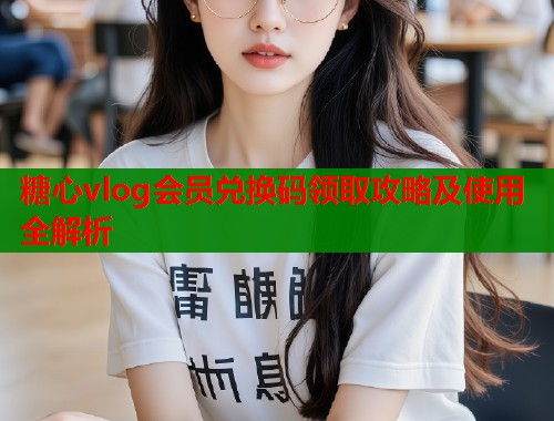糖心vlog会员兑换码领取攻略及使用全解析  第1张