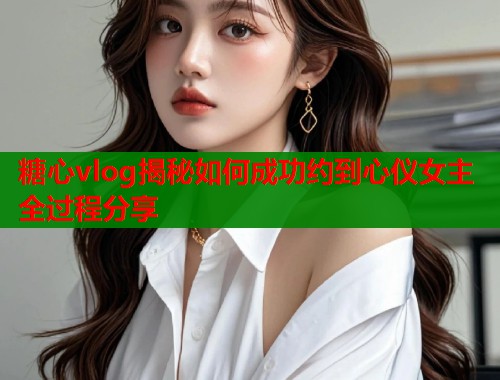 糖心vlog揭秘如何成功约到心仪女主全过程分享  第1张