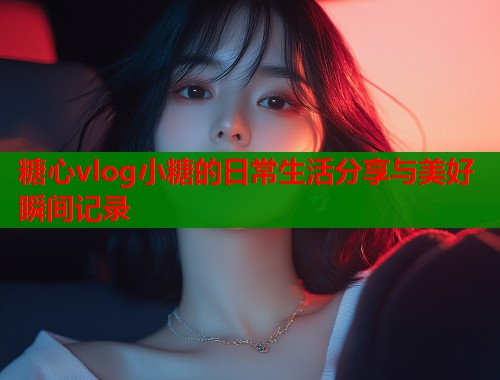 糖心vlog小糖的日常生活分享与美好瞬间记录  第1张