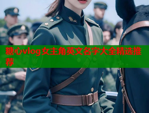 糖心vlog女主角英文名字大全精选推荐  第2张