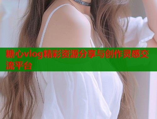 糖心vlog精彩资源分享与创作灵感交流平台  第1张