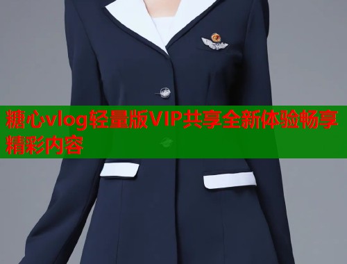 糖心vlog轻量版VIP共享全新体验畅享精彩内容  第2张
